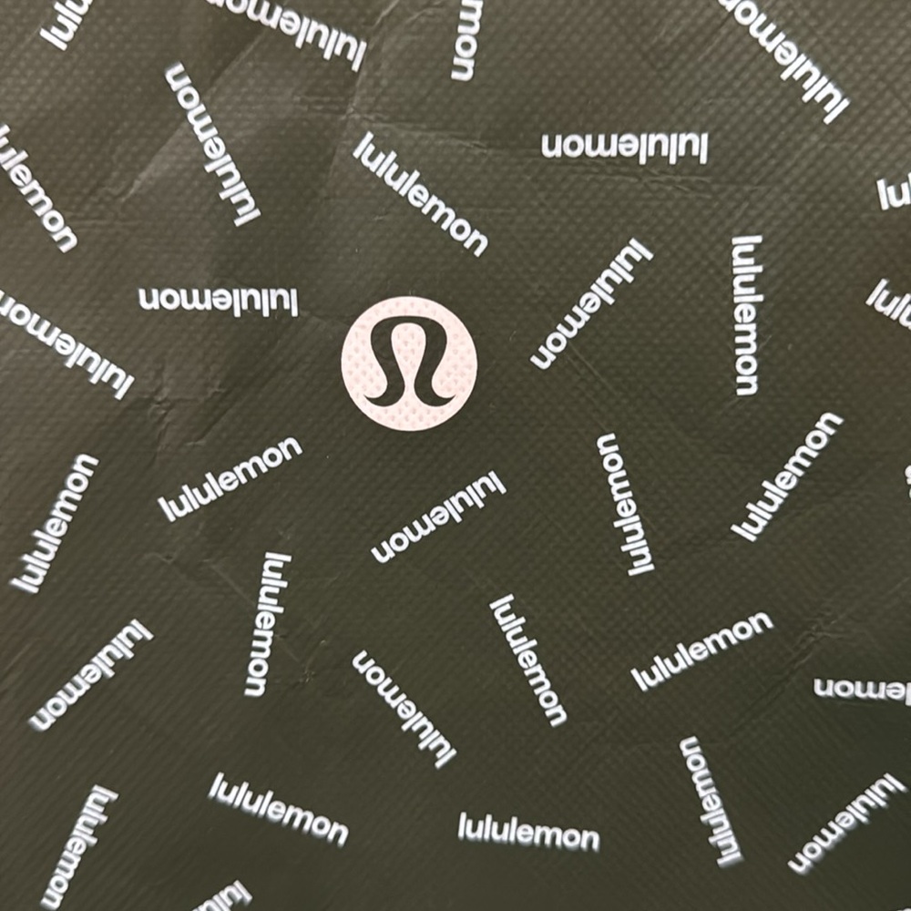 LARGE LULULEMON SHOPPING BAG - Picture 2 of 10